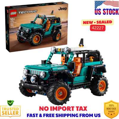 LEGO Technic Jeep Wrangler Rubicon SUV - Building Toy for Boys & Girls, Ages 10+