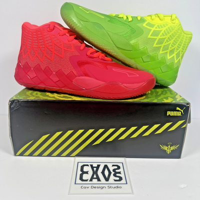 Size 11 - PUMA MB.01 x Rick and Morty Green/Red 2022 for sale
