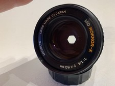 Minolta MD 50mm f1.4 Rokkor-X Lens