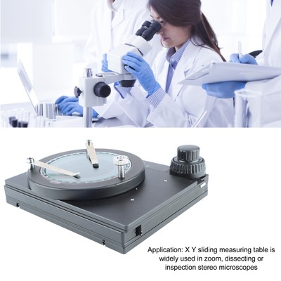 Microscope X Y Gliding Table High Accuracy Mobile Platform For Zoom Dissecti Hot