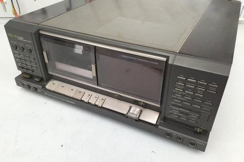 TEAC Z-7000 3-Head Stereo Cassette Deck 110dB Dynamic Range Overhauled Used