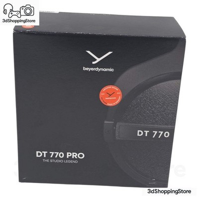 beyerdynamic DT 770 PRO Kopfhörer 80 Ohm Studioqualität Schwarz