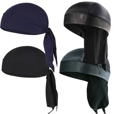 Do Rags Cooling Doo Rags Skull Caps Durags Beanie Wrap for Cycling Motorcycling