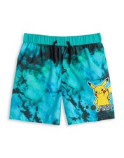 Pokemon Swim Shorts | Boys Green | Official Merch