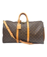 Louis Vuitton Keepall Bandouliere 55 Monogram Canvas Duffle Bag M41414