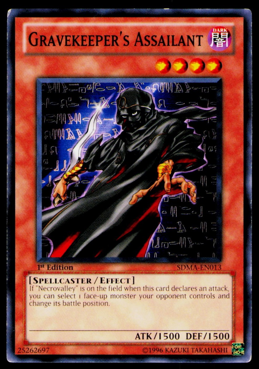 yugioh gravekeeper structure deck Yu-Gi-Oh! - Gravekeeper's Visionary (SDMA-EN018) - Deck: Marik - 1st Edition Special Summon 1 Gravekeepers monster with 1500 or less ATK from your Deck. YUGIOH COMPLETE GRAVEKEEPERS DECK- HIGH