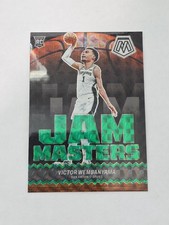 2023-24 Panini Mosaic Victor Wembanyama Jam Masters Mosaic RC Green #3 Spurs