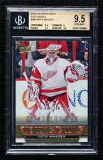 2013 Upper Deck Young Guns UD Exclusives 34/100 Petr Mrazek BGS 9.5 GEM MINT av1