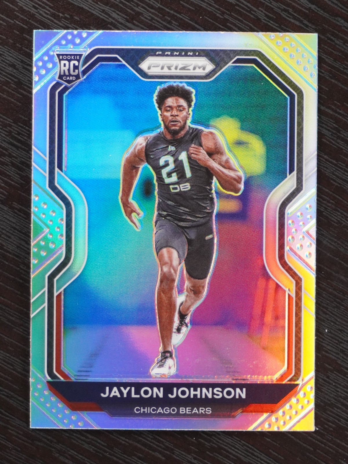 2020 Panini Prizm Rookie Silver Prizm Jaylon Johnson #306 RC