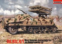 Roden Sd.Kfz.4/1 8Cm Raketen-Vielfachwerfer Panzerwerfer 42 Himmelorgel 1:72 Kit