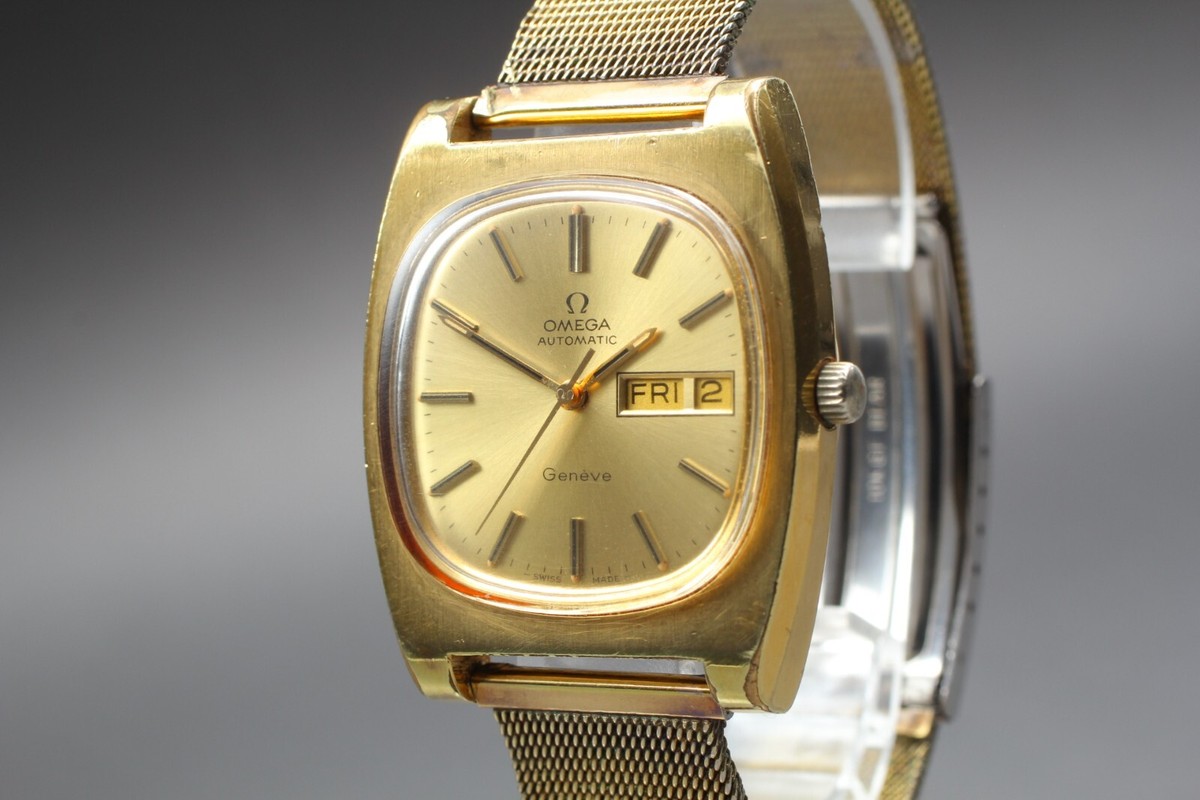 OMEGA Geneve ゴールド腕時計 Omega Genève 14K Yellow Gold in exceptional condition with
