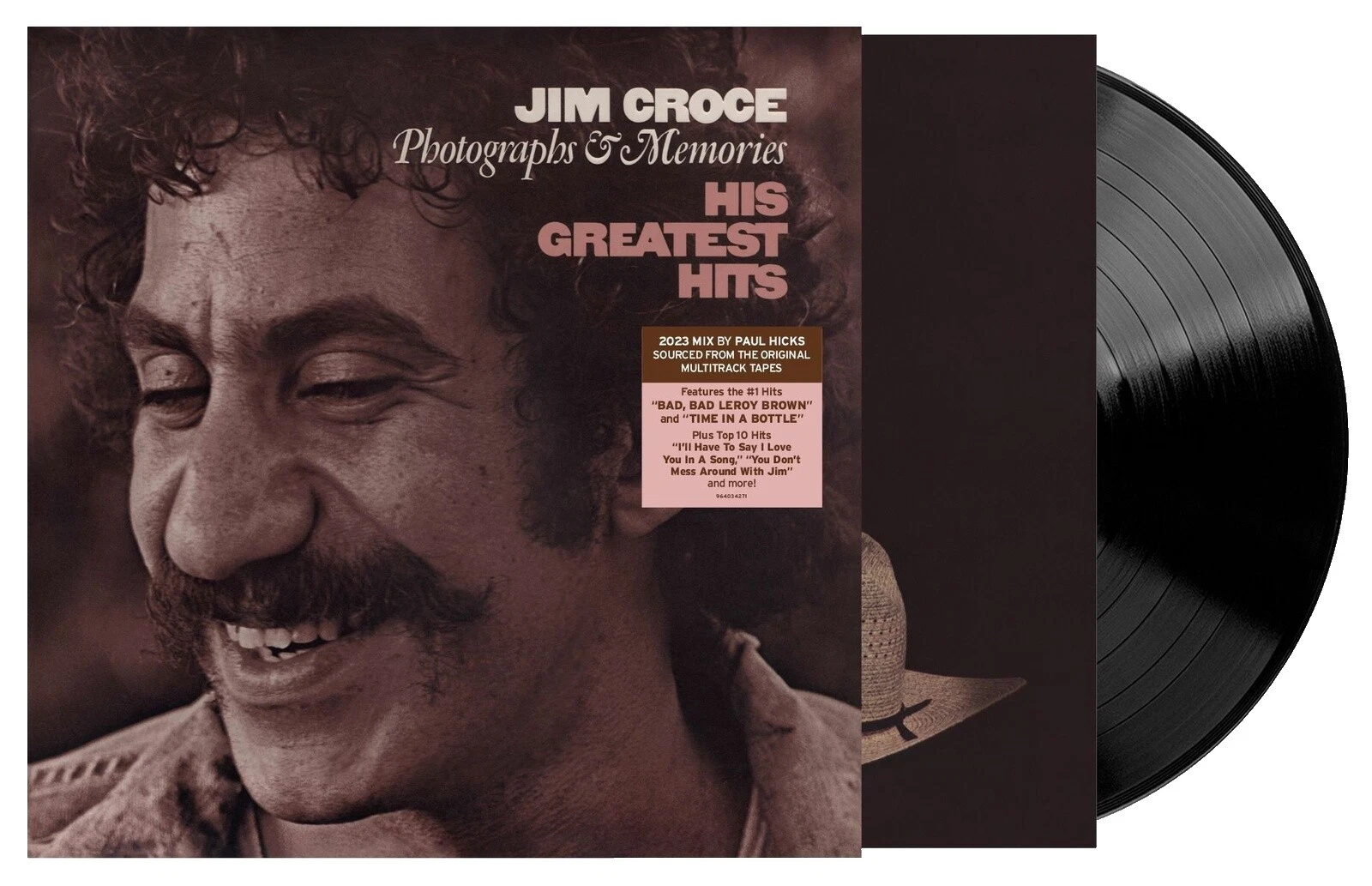 Jim Croce Folk виниловые пластинки 33 об/мин скорость