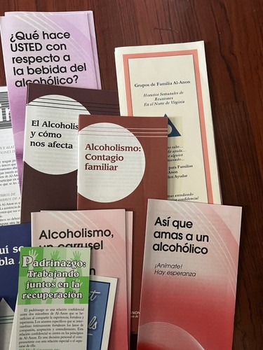 Lot - Alanon information (newcomer, bookmarks) information in Spanish - NEW - Picture 3 of 4