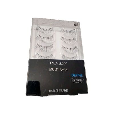 REVLON Define Beyond Natural Eyelashes 4 Pair Multi-Pack Featherlight Technology