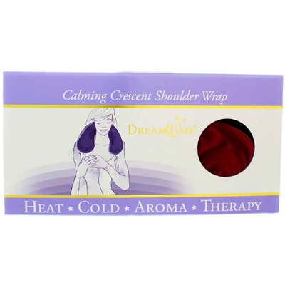 3 Pack DreamTime Aromatherapy Calming Crescent Hot And Cold Shoulder Wrap, Cr...