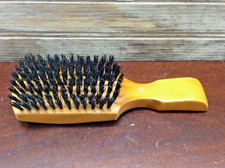 Natural Wooden Handle Bristles Brush VINTAGE