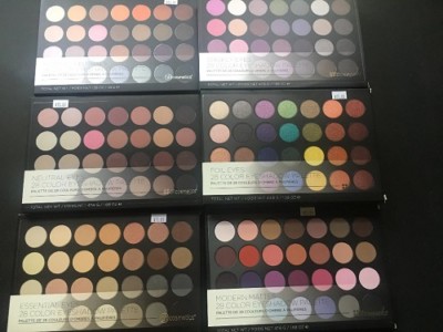 lot of 10 BH Cosmetics 28 color eyeshadow Palette (brand new with original box)