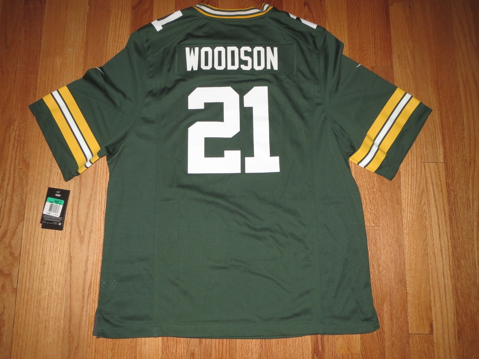 woodson packers jersey