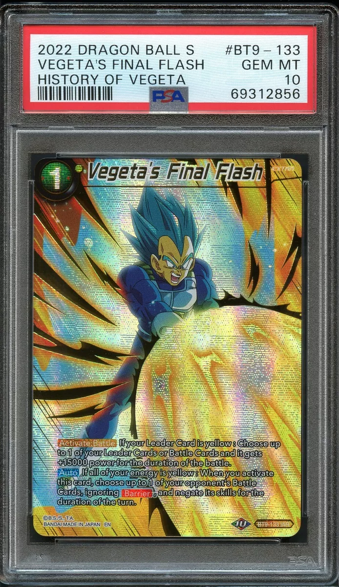 Vegeta- Final Flash!!  Dragon ball, Dragon ball super, Dragon ball z