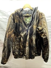 Boys Field And Stream Camo Isolated Hooded Jacket Youth X-Large