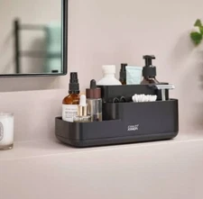 NEW Joseph Joseph EasyStore Bathroom Caddy Matt Black