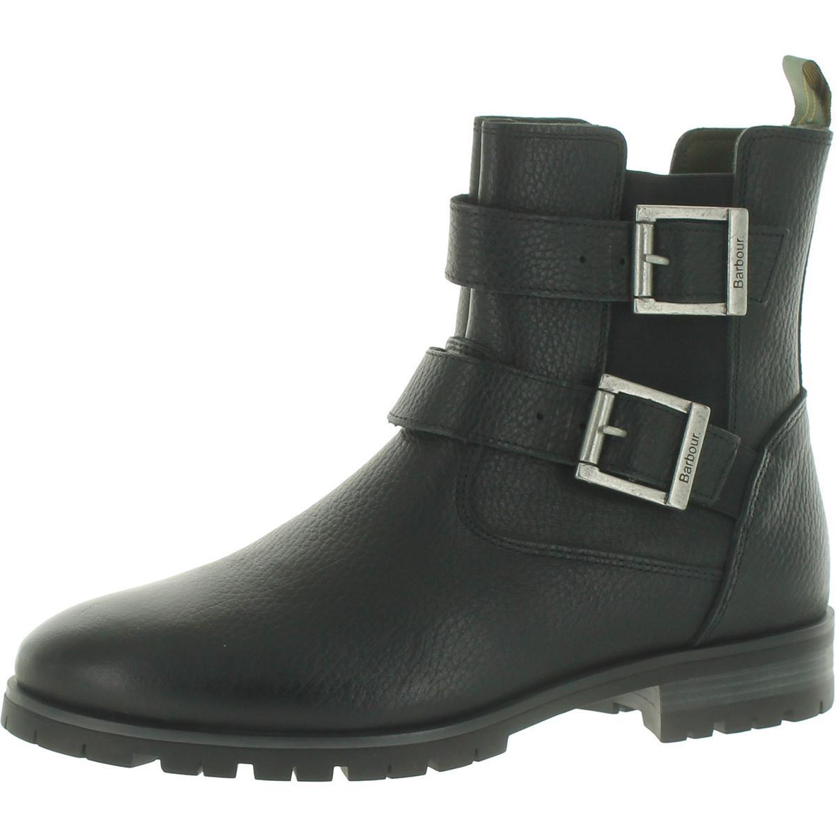 Barbour / женские ботильоны из черной КОЖИ BARBOUR MARINA 8 Medium (B,M) BHFO 9117