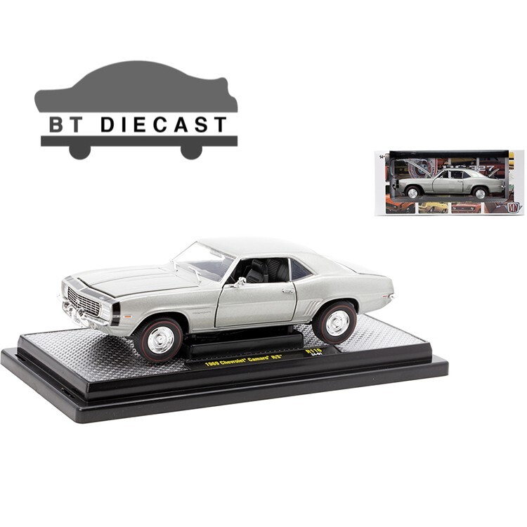 Chevrolet Camaro SS ミニカー シルバー 1969-Chevrolet-Camaro-Z-28-R-S