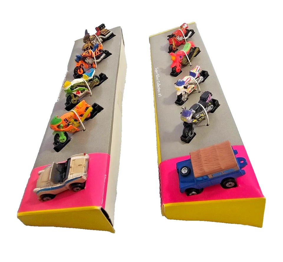 ROCKETS OF THE ROAD - MICRO MACHINES 1992 Super Bikes Collections #1 #2 Racing - Image 3 of 4