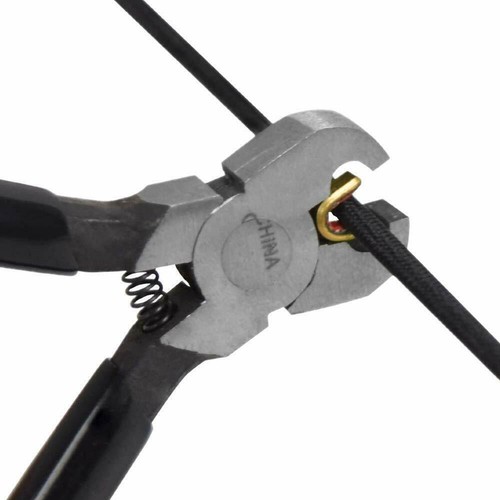 Archery Nocking Buckle Pliers String Nock Points Adjusable T Bow Square Ruler GO - Picture 2 of 4