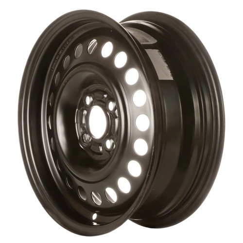 62579 Reconditioned OEM 15x5.5 Black Steel Wheel fits 2012-2019 Nissan Versa