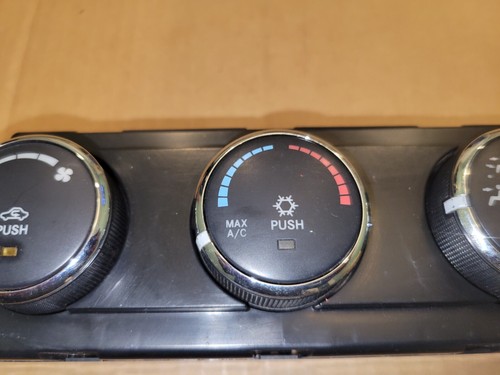 2009 2010 2011 DODGE RAM 1500 CLIMATE AC HEATER TEMPERATURE CONTROL UNIT - Picture 4 of 15