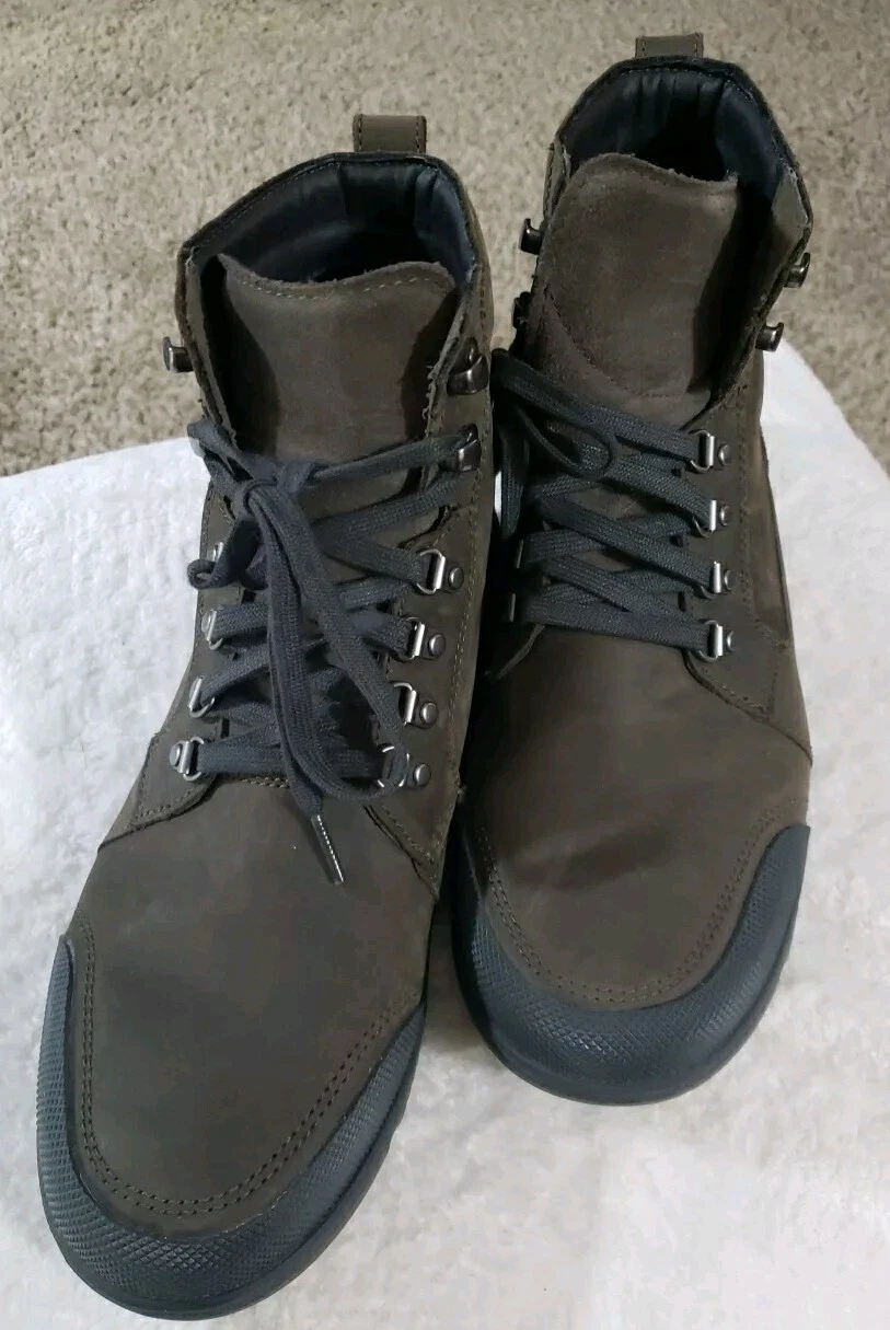 Men's Sorel Ankeny II Mid Waterproof Leather Boots, Dark Brown