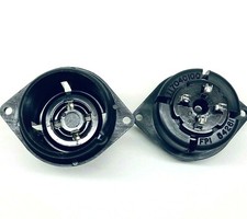 4 Pin Black Plastic NOS High Quality USA Made Tube Socket For 2A3, 300B,..