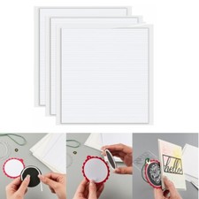 Double Sided Adhesive Foam Strips 3/5mm Wide Permanent Sticky Craft Foam Tape