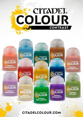 Games Workshop - Citadel Colour Paints - CONTRAST (18ml) **CHOOSE YOUR COLOR**