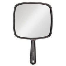 Hand Held Mirror Extra Large For Barber Lady Makeup Beauty Cosmetic With Handle