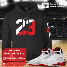 GOAT, Number 23, The King, Match Air Jordan, Black Hoodie