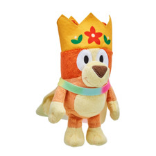 BLUEY Friends Queen Royalty Bingo CAPE 7" Plush Doll Stuffed Toy NEW WITH TAG
