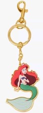 Disney The Little Mermaid 35th Anniversary Ariel Figural Key Chain New