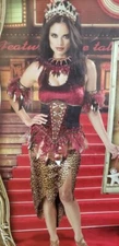 InCharacter Womens VOODOO PRIESTESS Complete Halloween Costume M Dress Cosrset