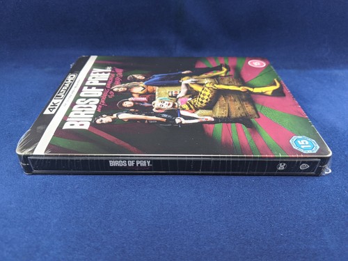 BIRDS OF PREY Steelbook 4K Bluray Harley Quinn Margot Robbie DC Marvel Exclusif - Photo 3/8
