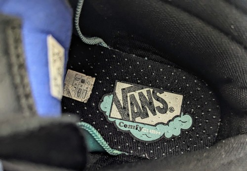 VANS Shoes Off the Wall Old Skool Skate Black Tiny Cheetah 9.5 Women/8 Men - Picture 7 of 7