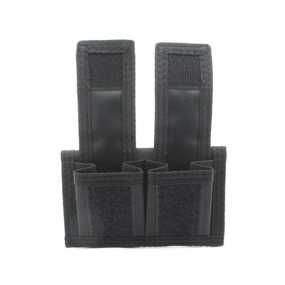 Double Speed Loader Belt Pouch - Holds 2 Loaders For .22 Mag, .32, .38, .357, .41 & .44 Caliber Revolvers