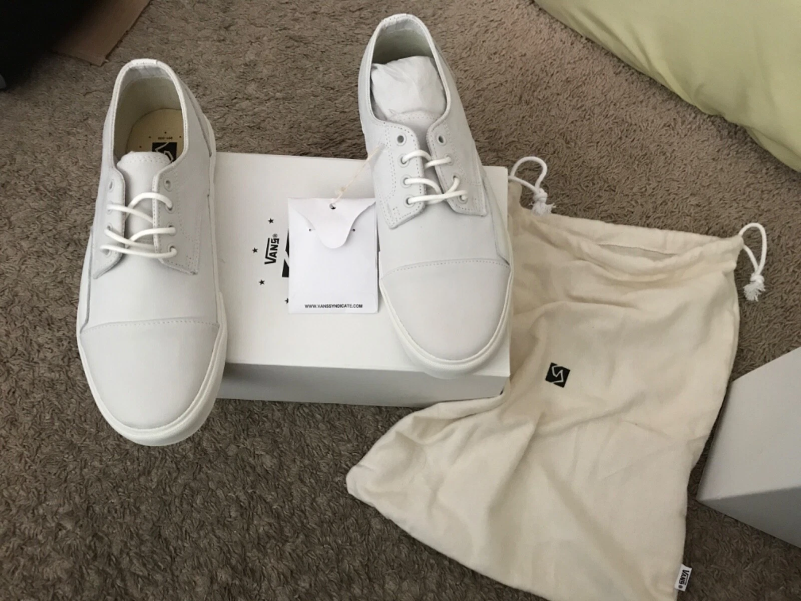 VANS SEYLYNN S LUKE MEIER BLANC CASSÉ GRIS CHUKKA SUPREME WTAPS VN000RAKGSI NEUF 11