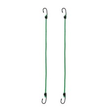 Cordons Bagage crochter 80Cm Moto Remorque Cargo Cordons Réglables Vert 2 Pièces