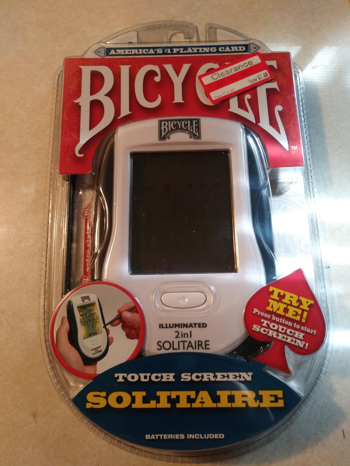handheld electronic solitaire games
