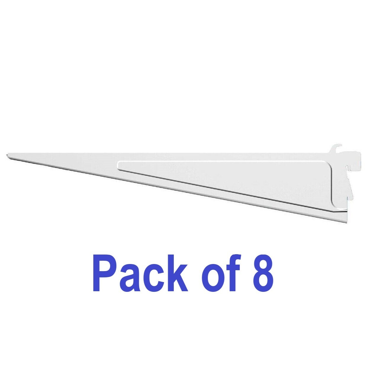 8 ClosetMaid Shelf Bracket 12 in Adjustable for 12" Wire Shelving 2853