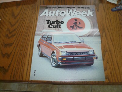 1983 November Auto Week Turbo Cult - Colt GTS Turbo Article/Poster