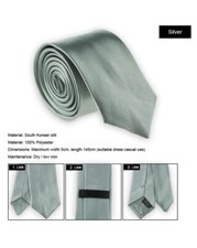 Fashion Men's Slim Narrow Tie