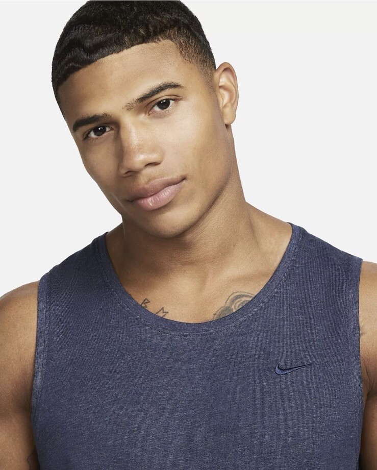 Nike Primary Men's Dri-FIT Versatile Tank Obsidian Heather Mens